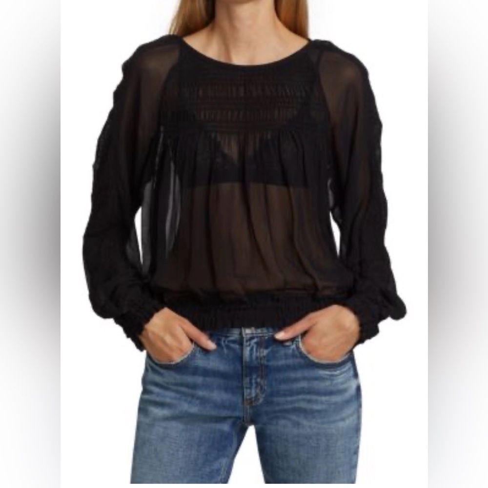 RAG & BONE Celeste Ruffle Blouse